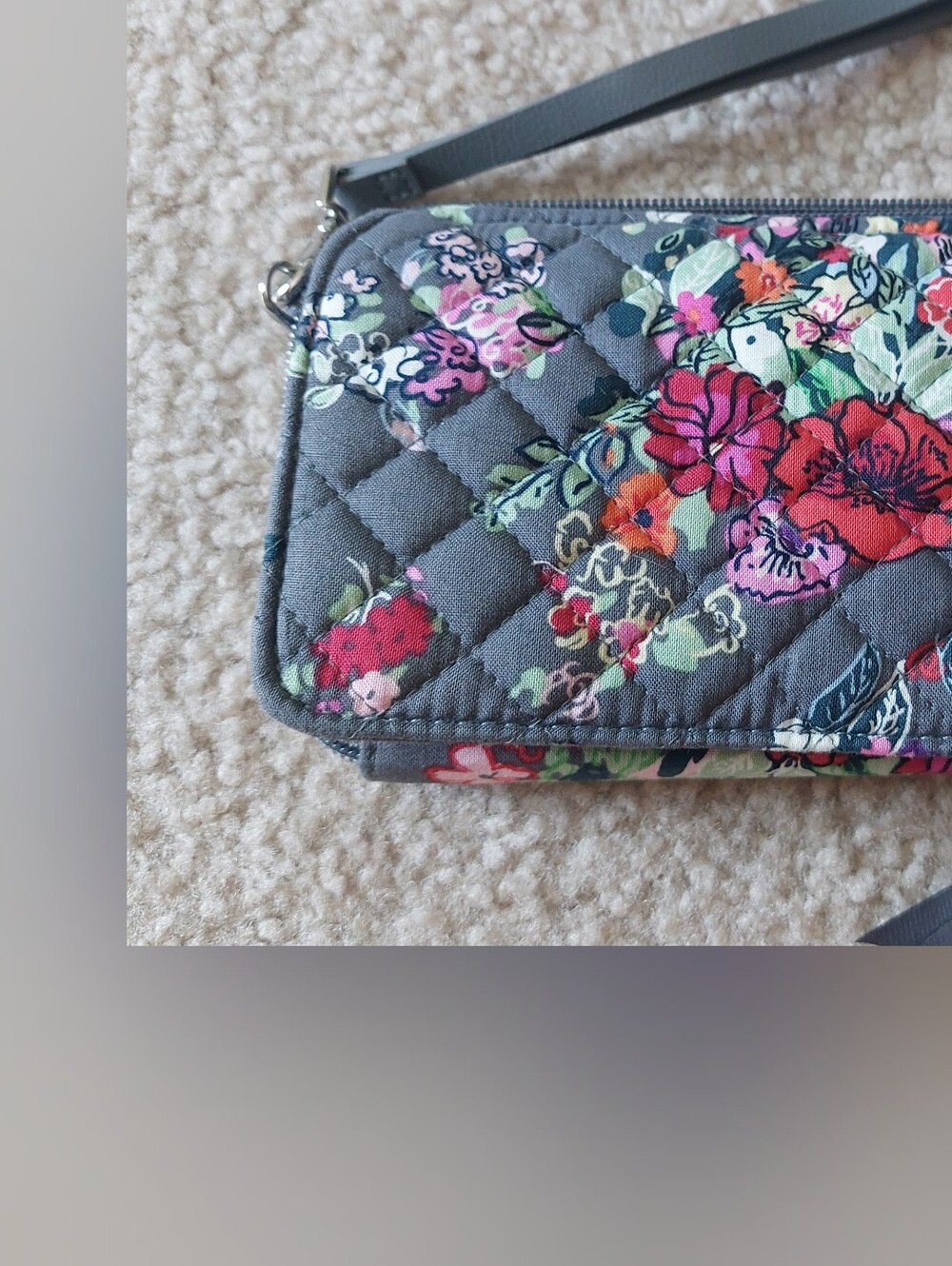 Vera Bradley Floral Wristlet / Wallet - Hope Blooms
